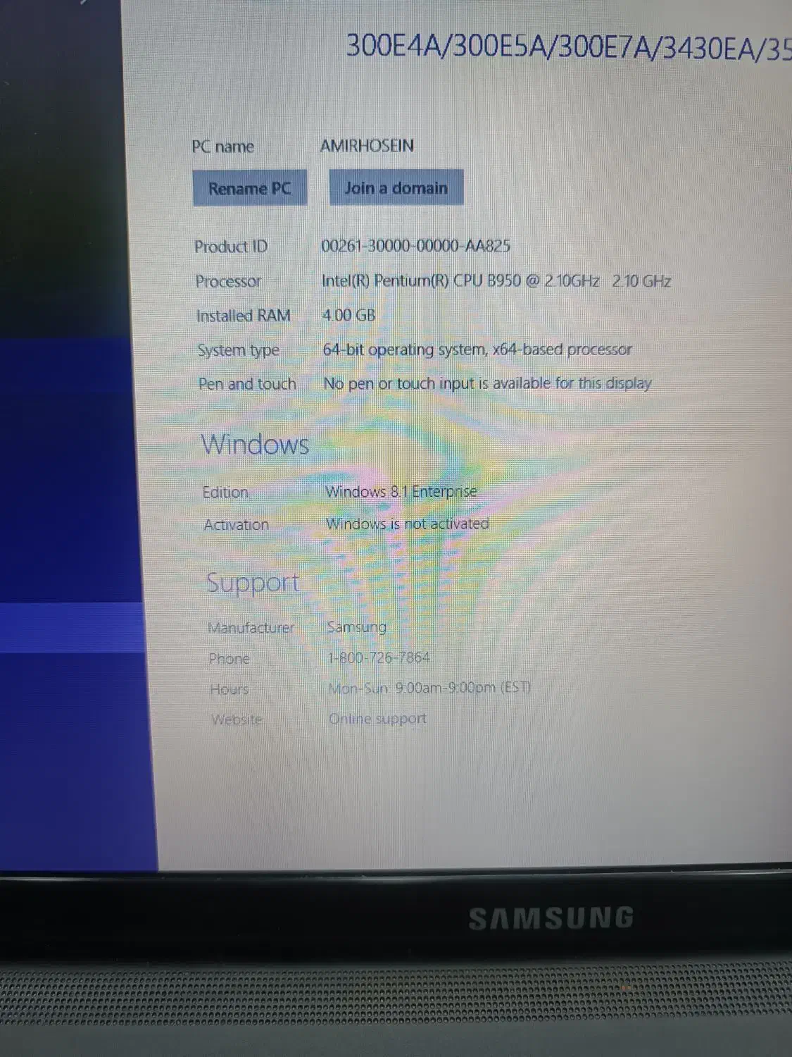 لپتاپ مدل سامسونگ|رایانه همراه|یزد, |دیوار