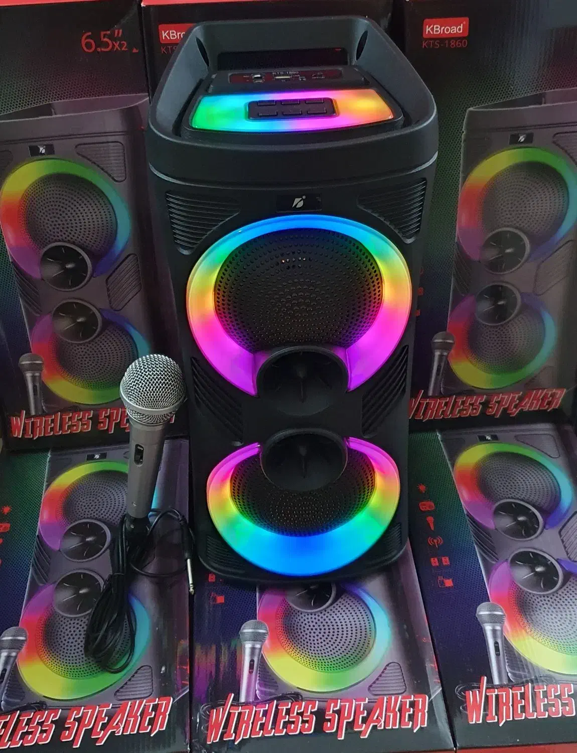 اسپیکر بلوتوثی قابل حمل KTS-1860|پخشکننده همراه|تهران, شیخ هادی|دیوار