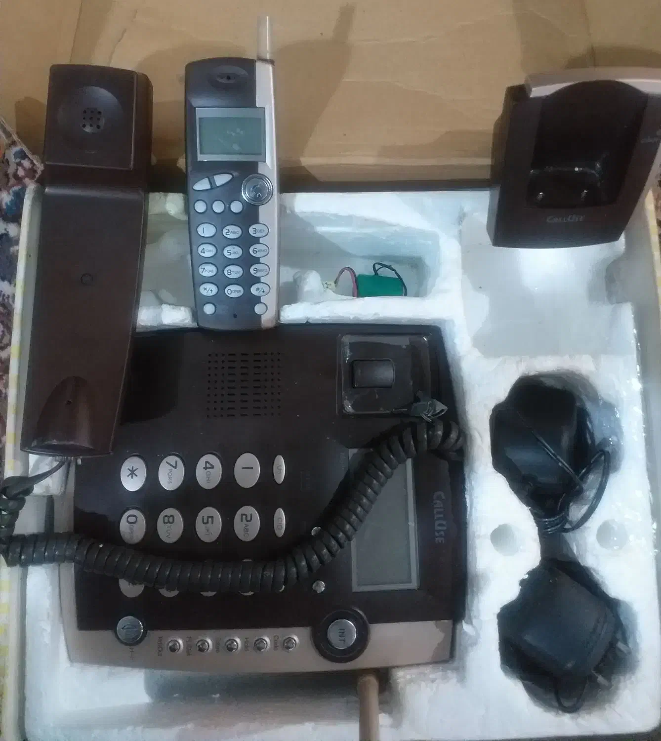 تلفن رومیزی بیسیم کالیوز|تلفن رومیزی|رشت, سلیمانداراب|دیوار