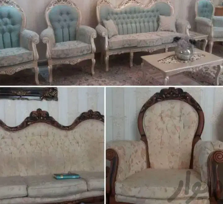 رنگ کاری مبلمان آرادتعمیرات پذیرفته میشود|مبلمان خانگی و میز عسلی|سبزوار, طبرسی (جعفرآباد)|دیوار