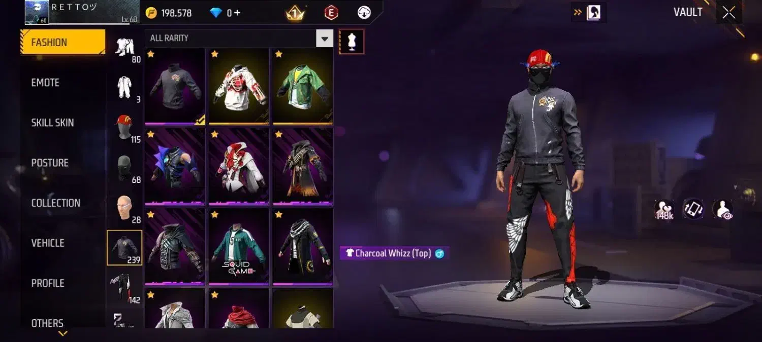 اکانت فری فایر|کنسول، بازی ویدئویی و آنلاین|کرمان, |دیوار