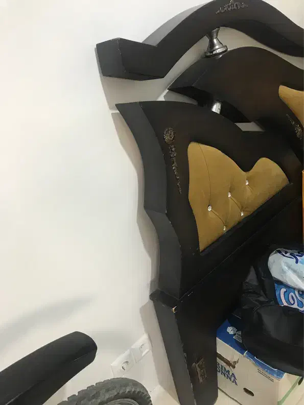 تخت دونفره|تخت و سرویس خواب|هشتگرد, شهرک آفتاب|دیوار