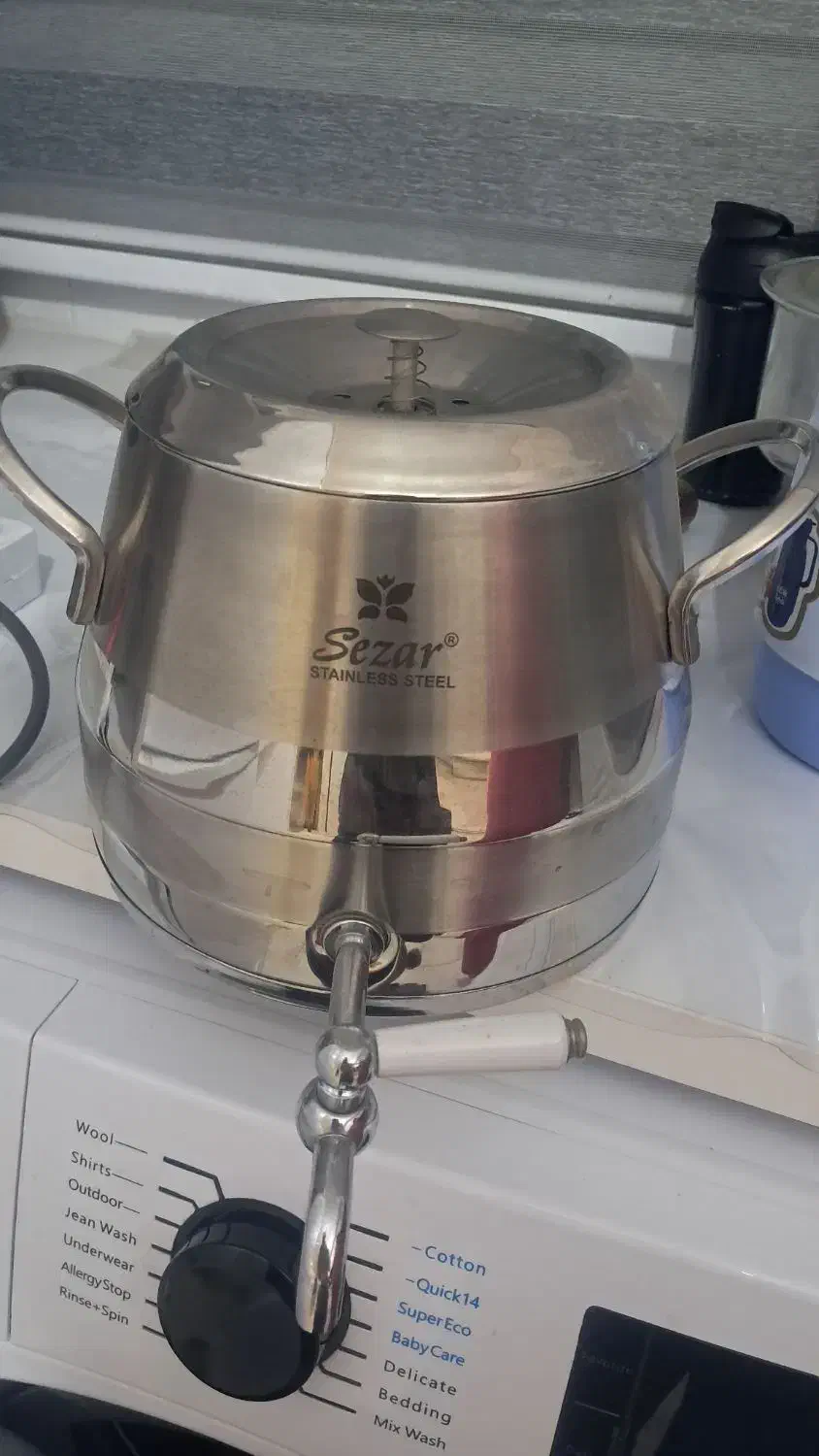 کتری شیر دار مارک سزار|قوری، کتری، قهوه‌ساز دستی|مشهد, امیریه|دیوار