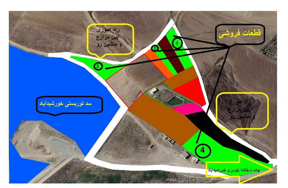 زمین عالی برای ویلا باغ|فروش دفتر صنعتی، کشاورزی، تجاری|قصابه, |دیوار