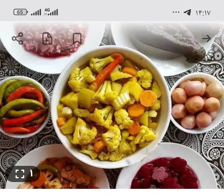 ده روز قبل سفارش بدید انواع ترشی|خوردنی و آشامیدنی|نهاوند, |دیوار