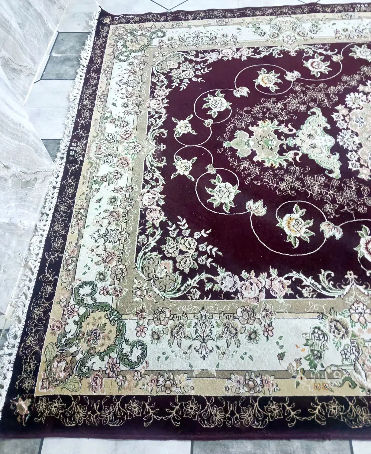 فرش 6متری و 12مدری|فرش|سنندج, |دیوار