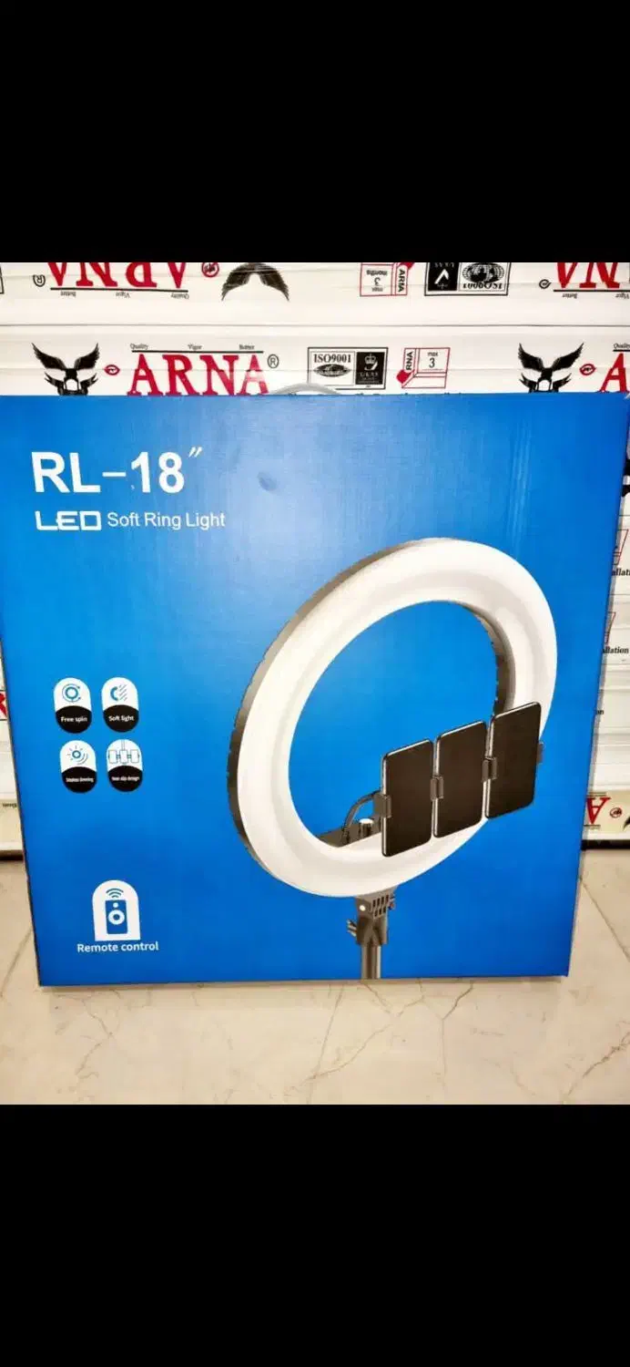 رینگ لایت RL حرفه ای ۴۵ سانت|لوازم جانبی موبایل و تبلت|کاشان, رجایی|دیوار