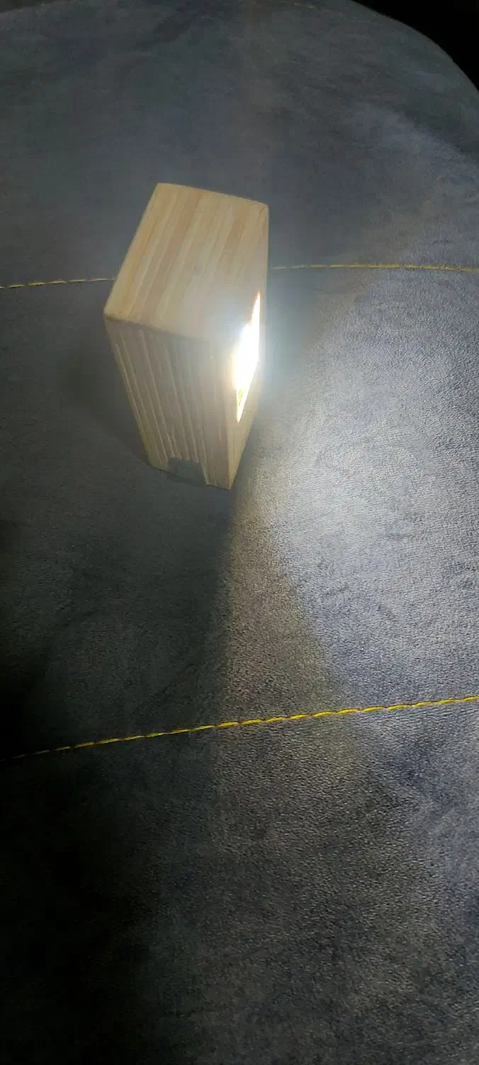 چراغ قوه  چوبی  قابل شارژ|لامپ و چراغ|نجف‌آباد, امام خمینی|دیوار