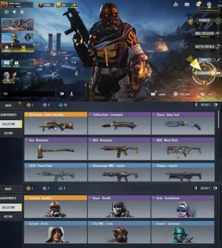 اکانت کالاف|کنسول، بازی ویدئویی و آنلاین|کرمان, |دیوار