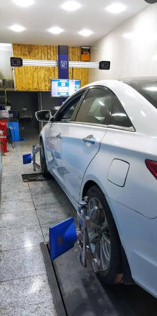 (تست جلوبندی با دستگاه)|خدمات موتور و ماشین|همدان, |دیوار