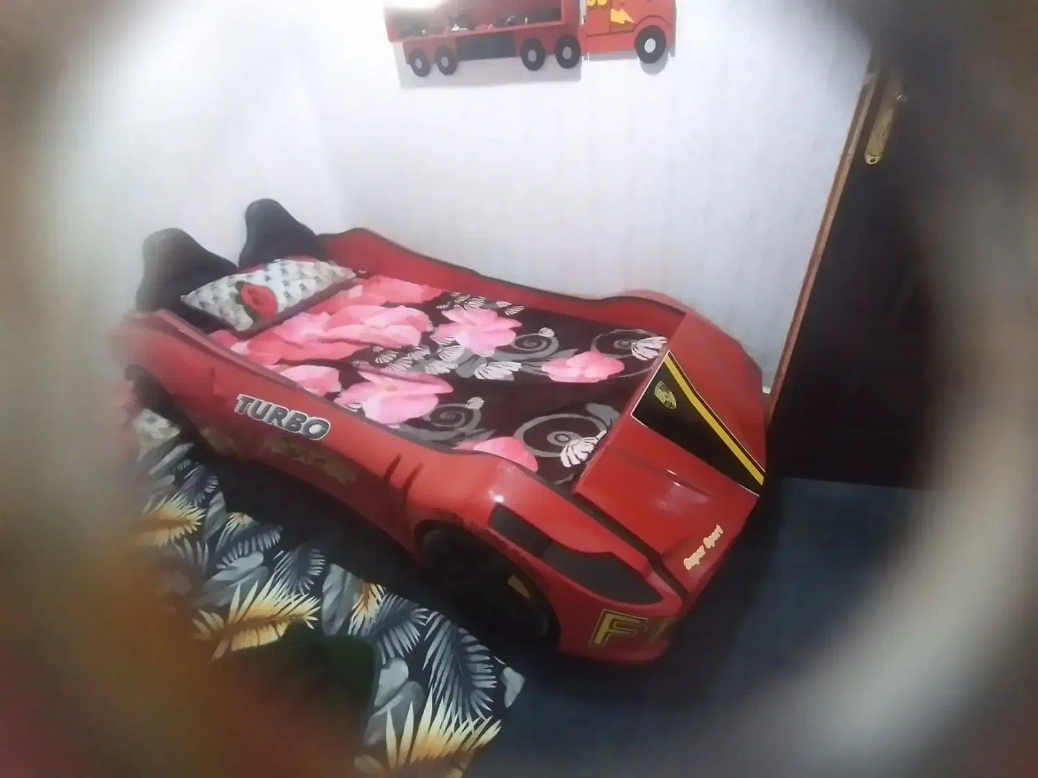 تخت خواب ماشینی پورشه|تخت و سرویس خواب|شوش, |دیوار