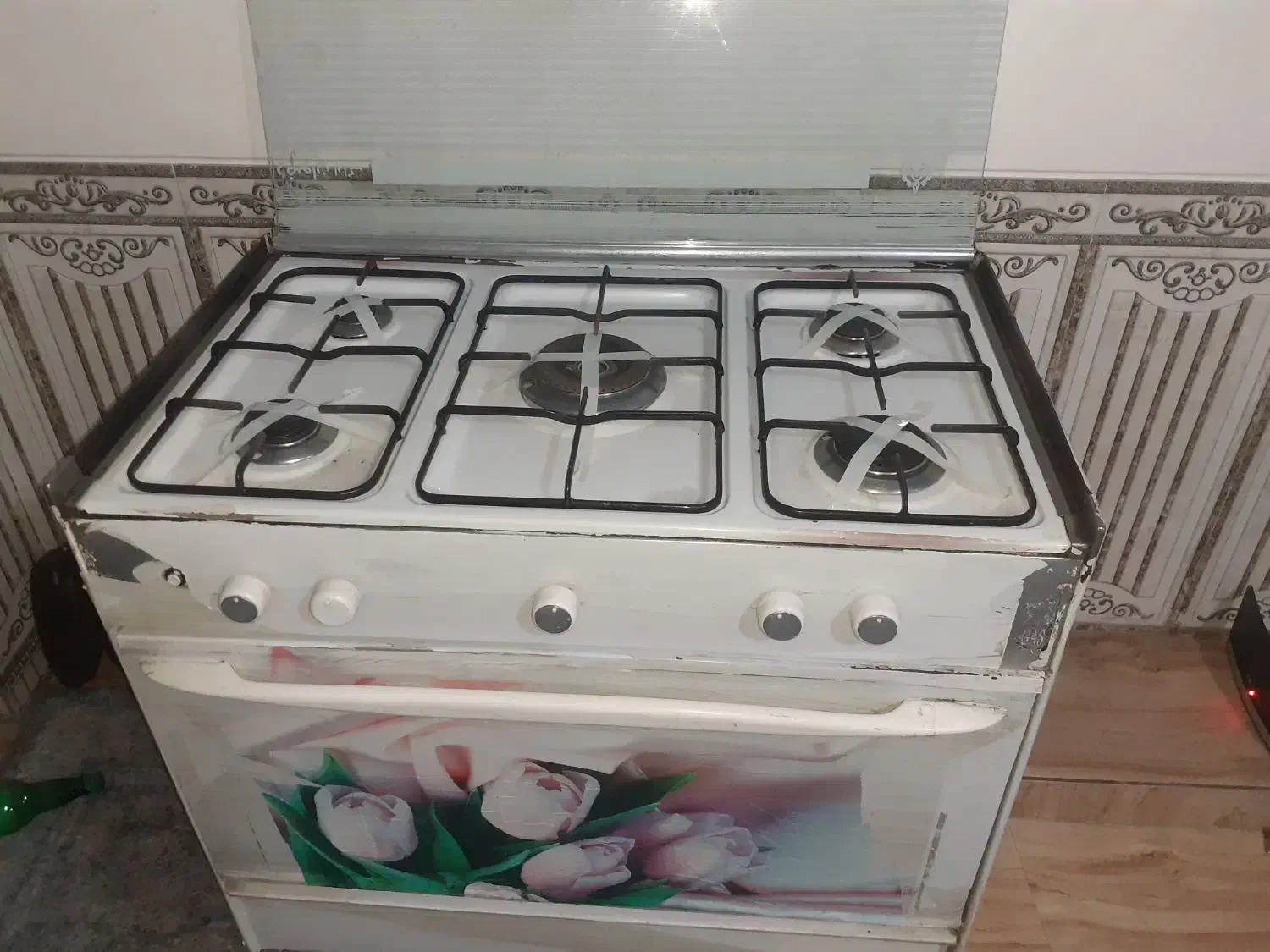 فروش گاز ۵شعله طرح فرگاز|اجاق گاز و لوازم برقی پخت‌وپز|شیراز, شهرک ترکان|دیوار