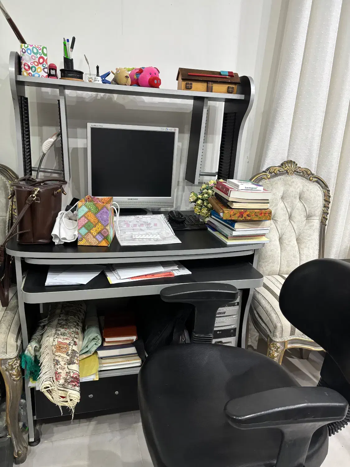 میز کامپیوتر و آینه کنسول|میز تحریر و کامپیوتر|بندرلنگه, |دیوار