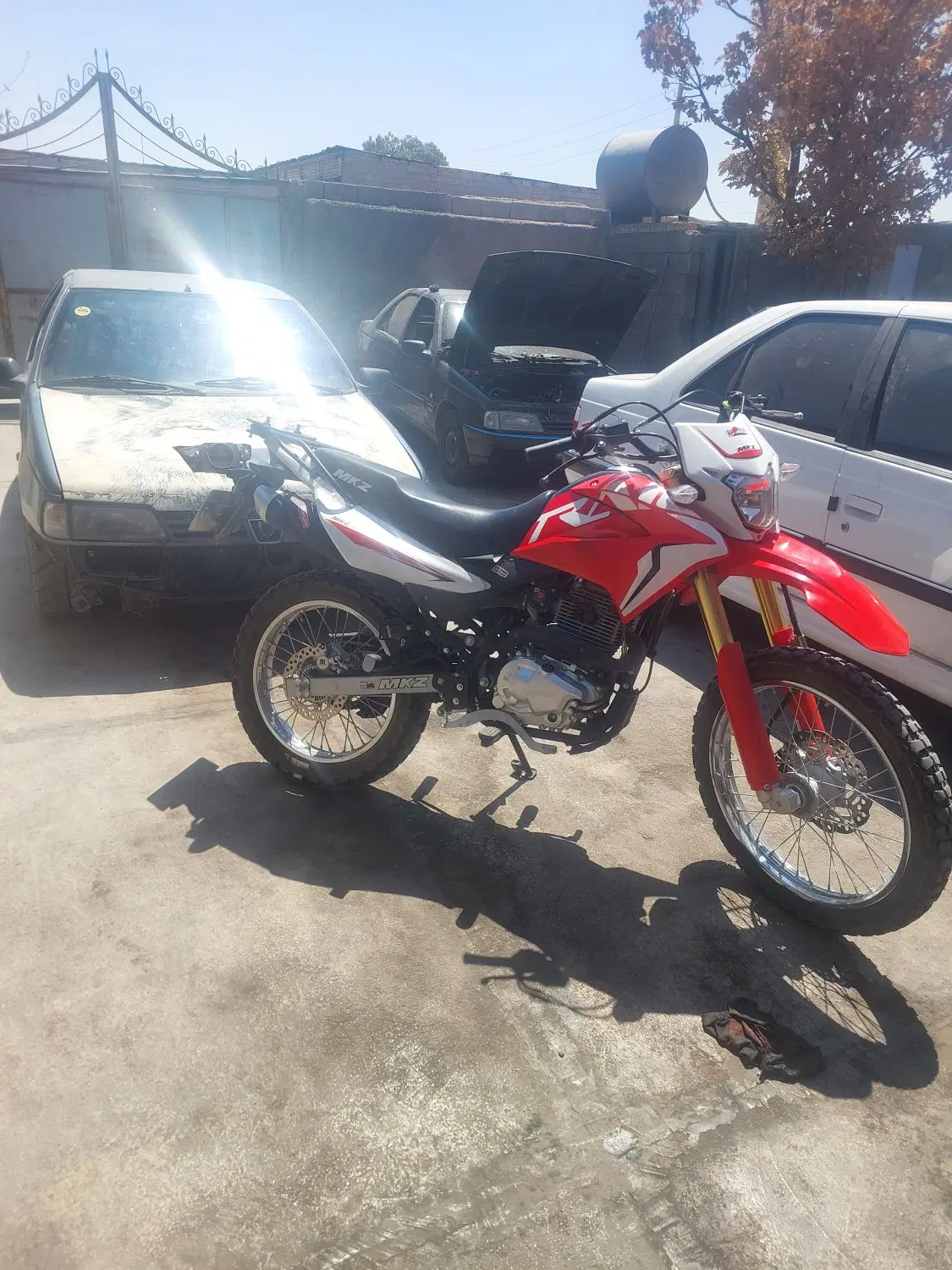 تریل mkz250cc|موتورسیکلت|شیراز, عفیفآباد|دیوار