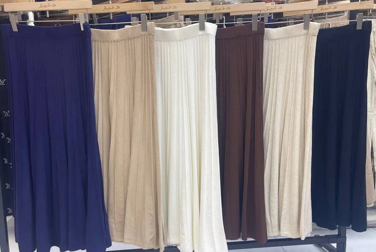 شلوار بافت زنانه رسید جنس خوب گرم بالا|لباس|قشم, |دیوار