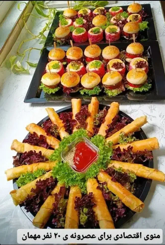 تهیه انواع فینگرفود و دسر و ژله|خدمات پذیرایی، مراسم|کرمان, |دیوار