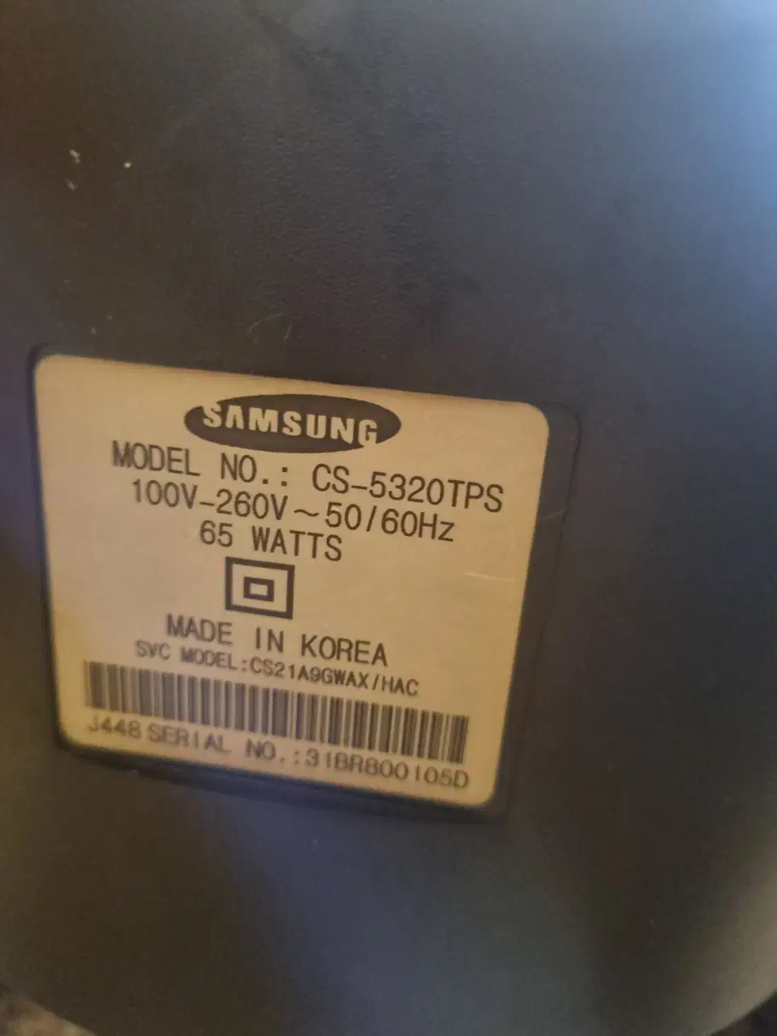 تلویزیون ۲۱ اینچ سامسونگ|تلویزیون و پروژکتور|تهران, سلسبیل جنوبی|دیوار