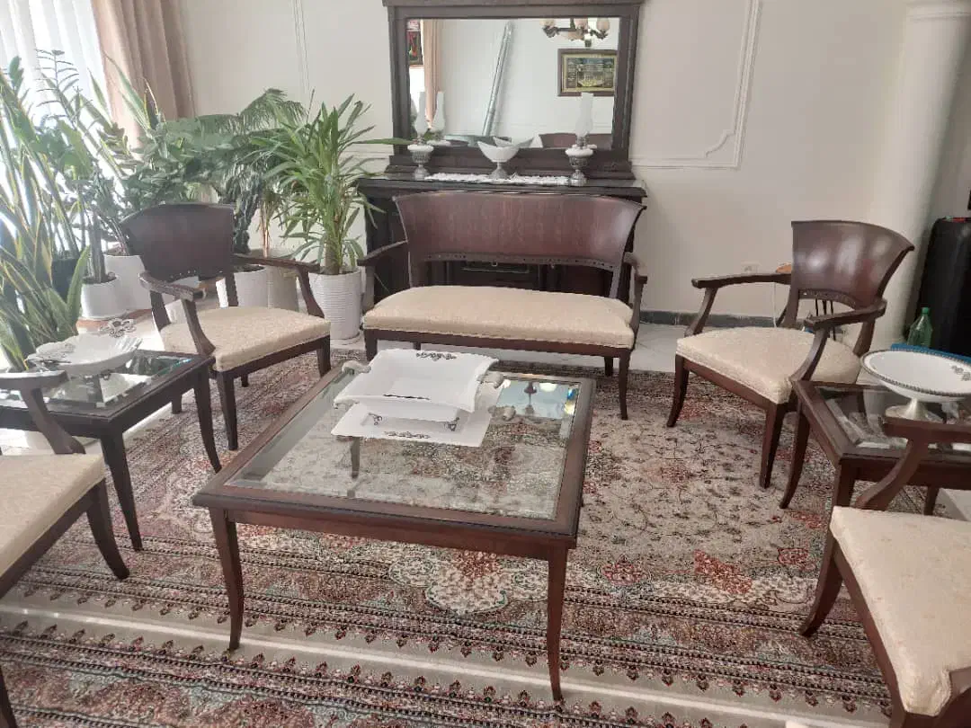 مبل استیل مدل ایتالیایی|مبلمان خانگی و میز عسلی|محمودآباد, |دیوار