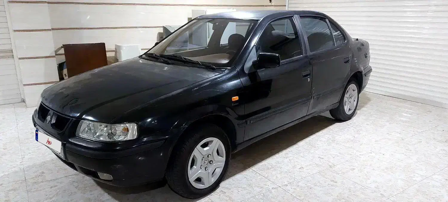 سمند ۸۲ مشکی شاسی پملپ دوگانه سوز cng|خودرو سواری و وانت|اردبیل, |دیوار