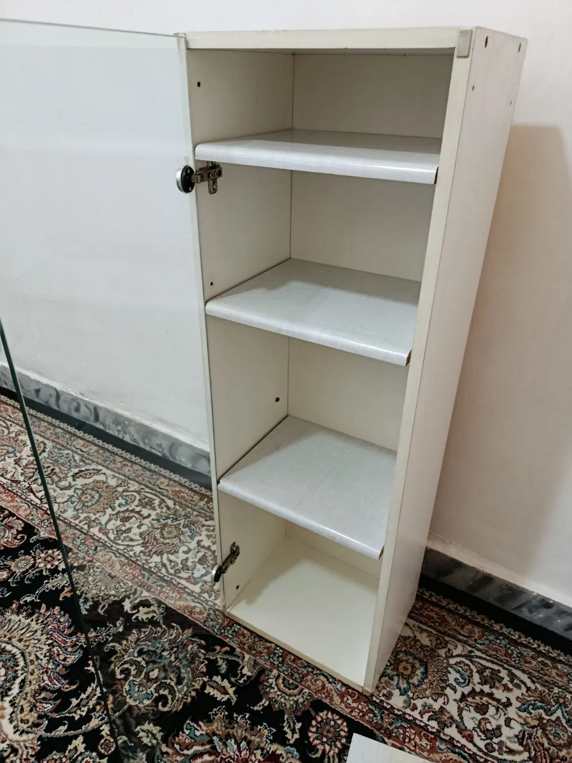 کمد سفید|کتابخانه، شلف، قفسه‌های دیواری|رباط‌کریم, رباط‌کریم|دیوار