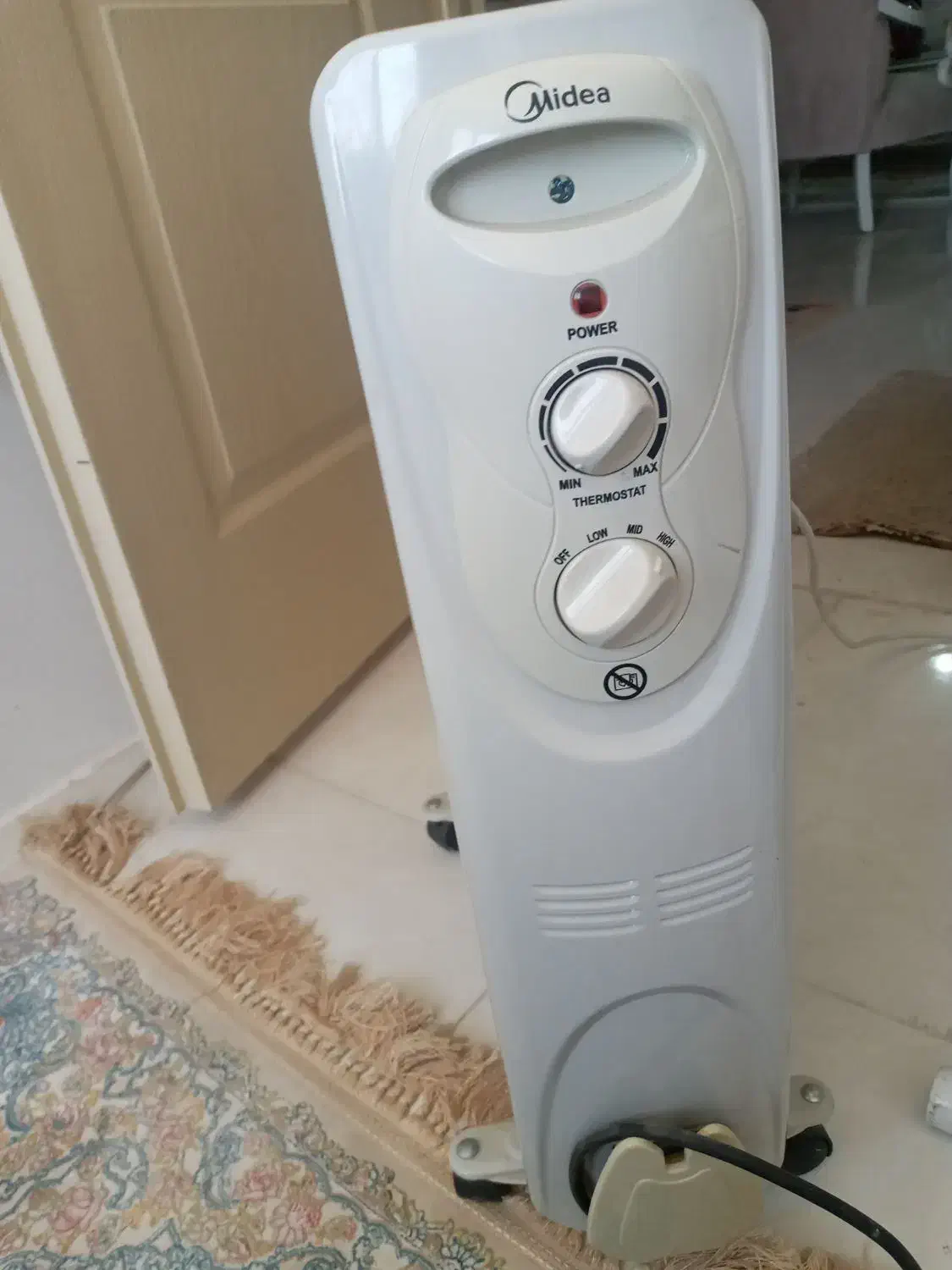 شوفاژ برقی مدل Midea  ده پره|آبگرمکن، پکیج، شوفاژ|کهریزک, |دیوار