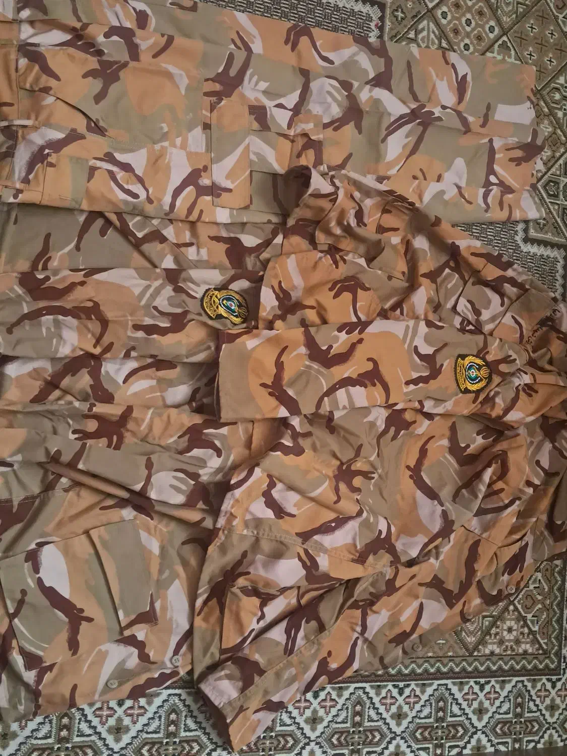 لباس و پوتین سربازی آماری|کیف، کفش، کمربند|فولادشهر, C3|دیوار