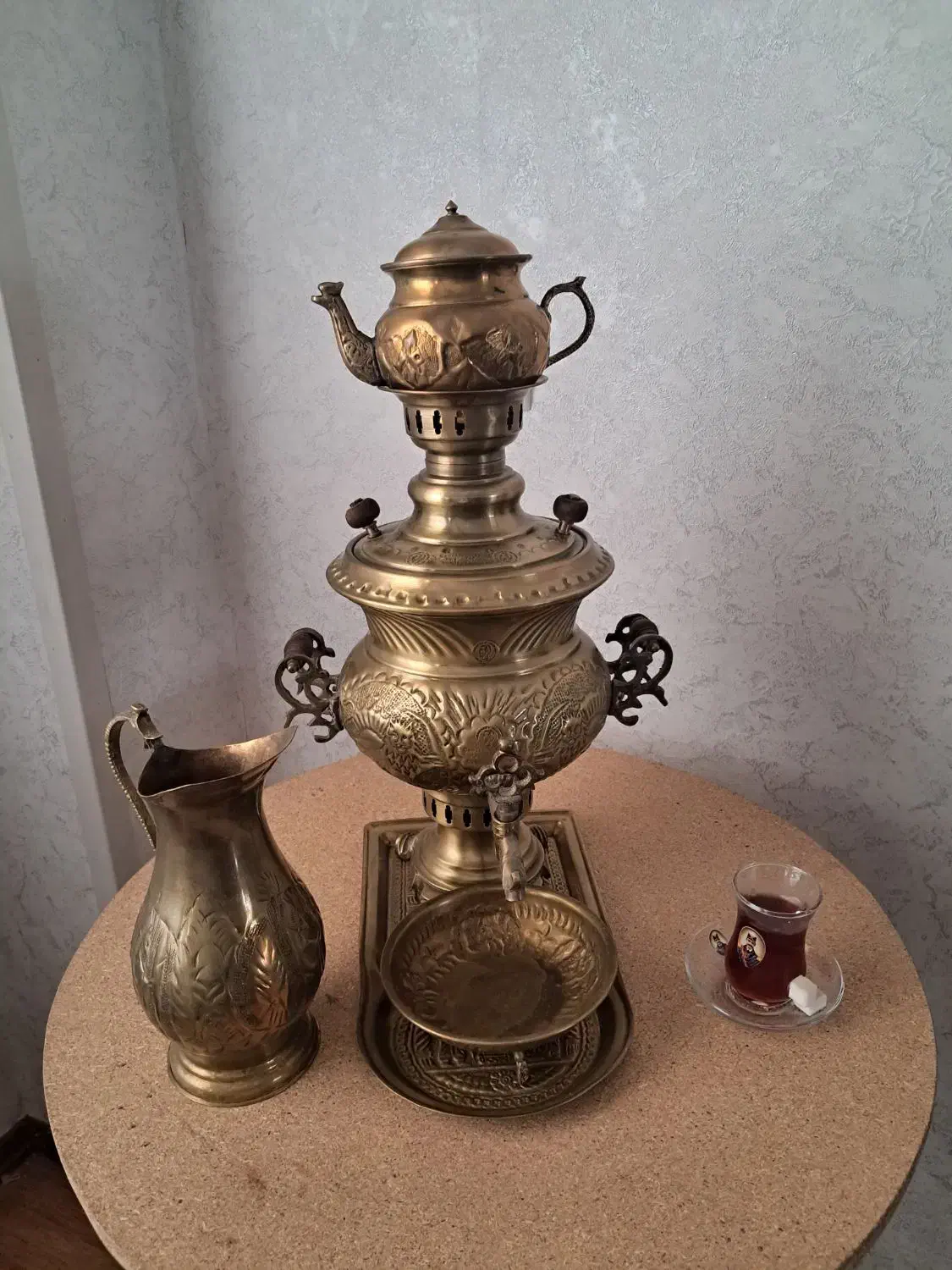 سماور زغالی|سماور، چای‌ساز، قهوه‌ساز|تهران, شهرک فردوس (حسینی)|دیوار