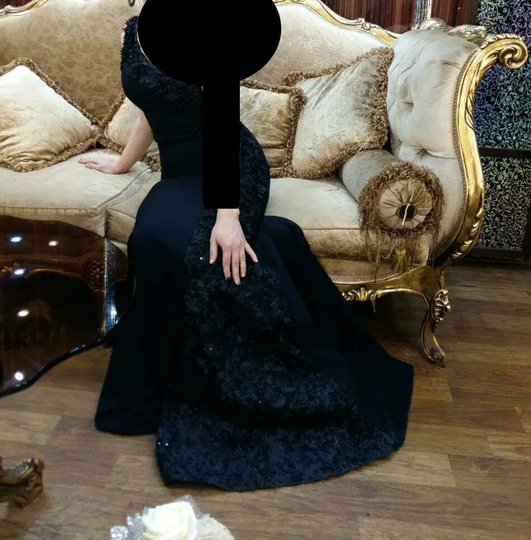 لباس مجلسی ترک مشکی سایز ۳۸|لباس|ری, دولت‌آباد|دیوار