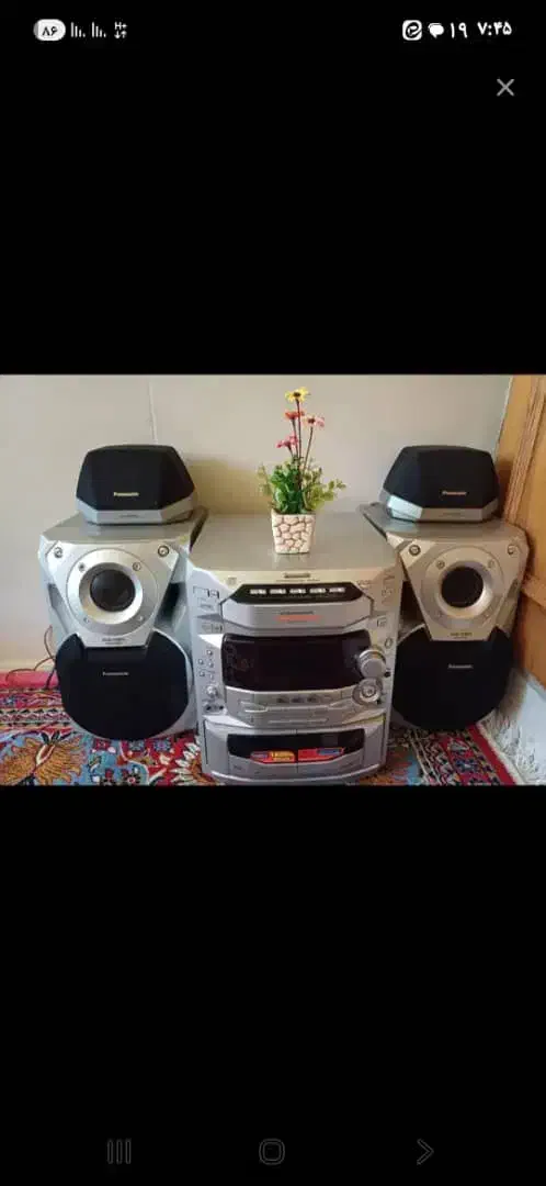 فروش ضبط سی دی خور پاناسونیک اصل|سیستم صوتی خانگی|همایجان, |دیوار