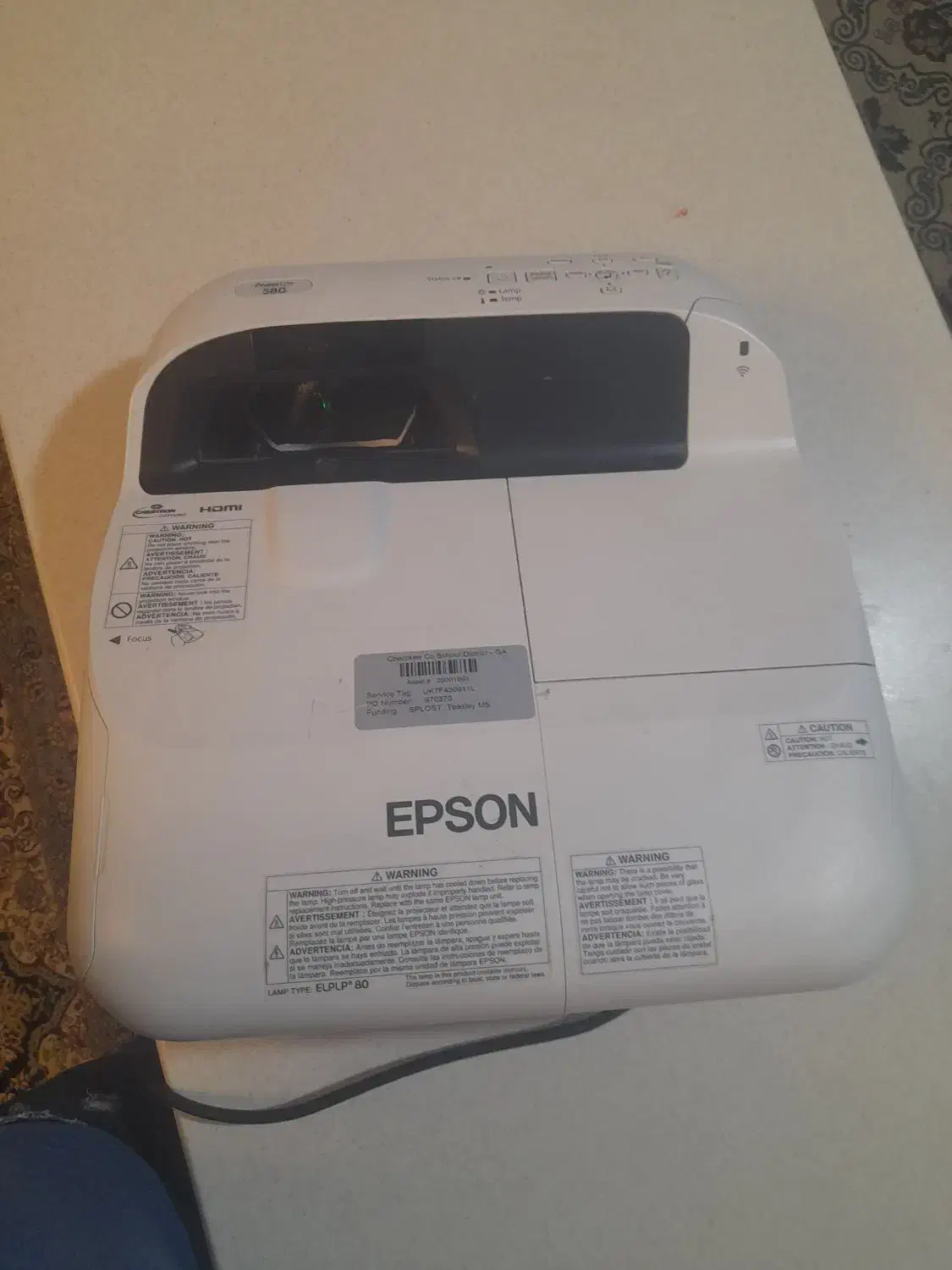 ویدئو پروژکتور epson|تلویزیون و پروژکتور|تهران, تهرانپارس غربی|دیوار