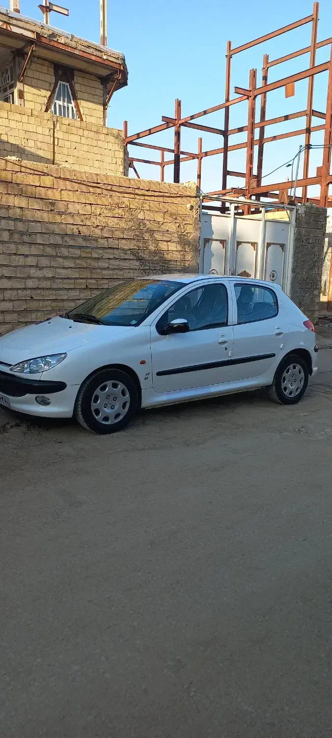 ۲۰۶تیپ۵بی رنگ با لوازم|خودرو سواری و وانت|کوهدشت, |دیوار