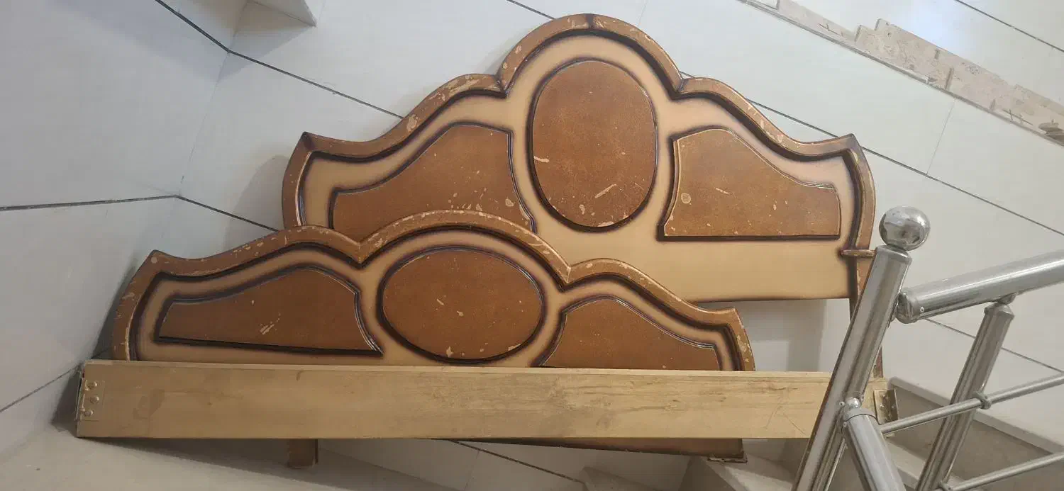 تخت خواب دونفره|تخت و سرویس خواب|مرودشت, فاز اول شهرک فرهنگیان|دیوار