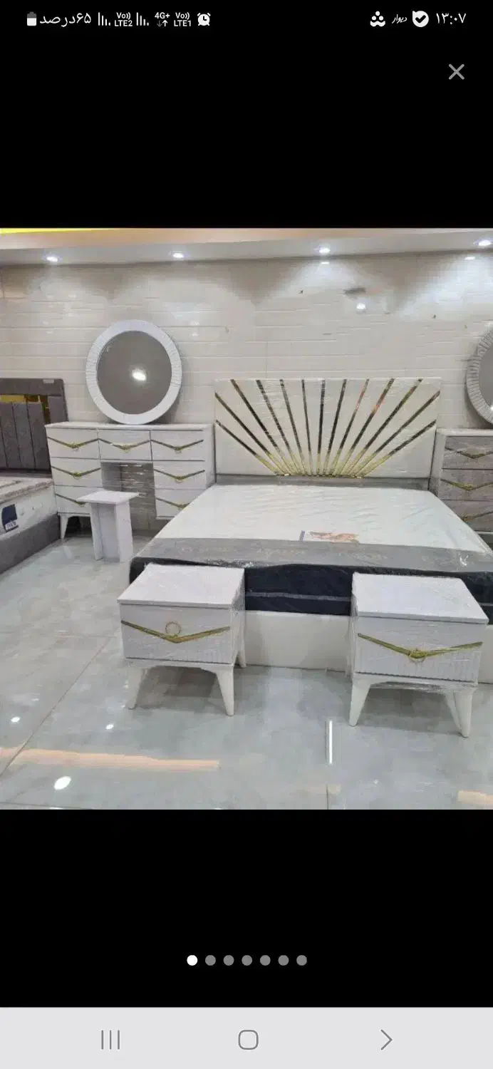 تخت تک نفره و سرویس خواب کامل با قیمت ویژه|تخت و سرویس خواب|ملایر, |دیوار