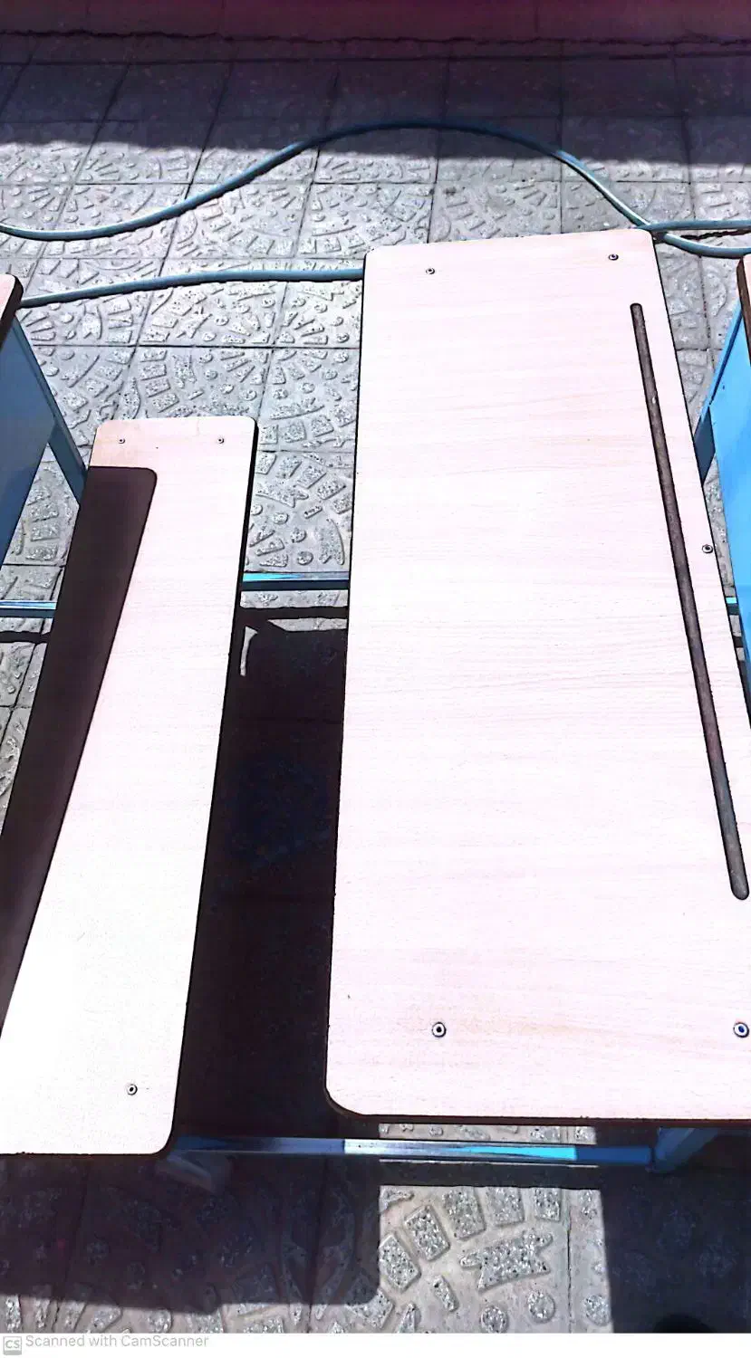 نیمکت دانش آموزی|صندلی و نیمکت|فلاورجان, |دیوار