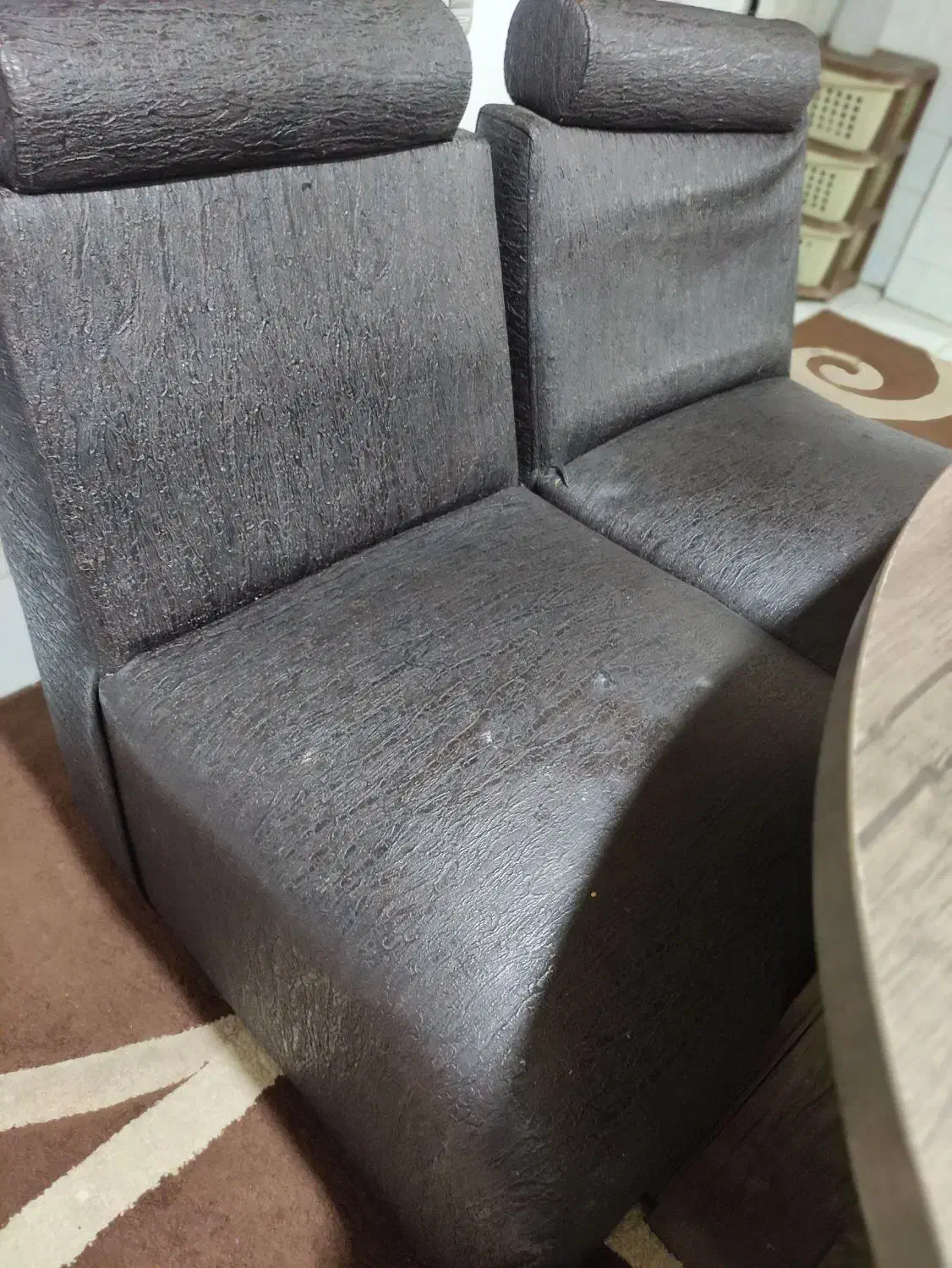 سه عدد صندلی و دو عدد مبل|میز و صندلی غذاخوری|بوکان, |دیوار