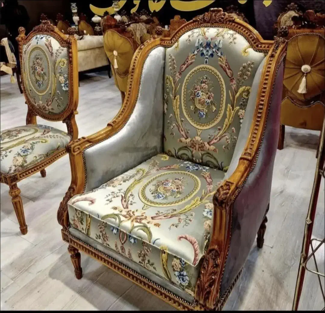 مبل سلطنتی کلاسیک کاریزما GFR989|مبلمان خانگی و میز عسلی|تهران, شهرک ولیعصر جنوبی|دیوار