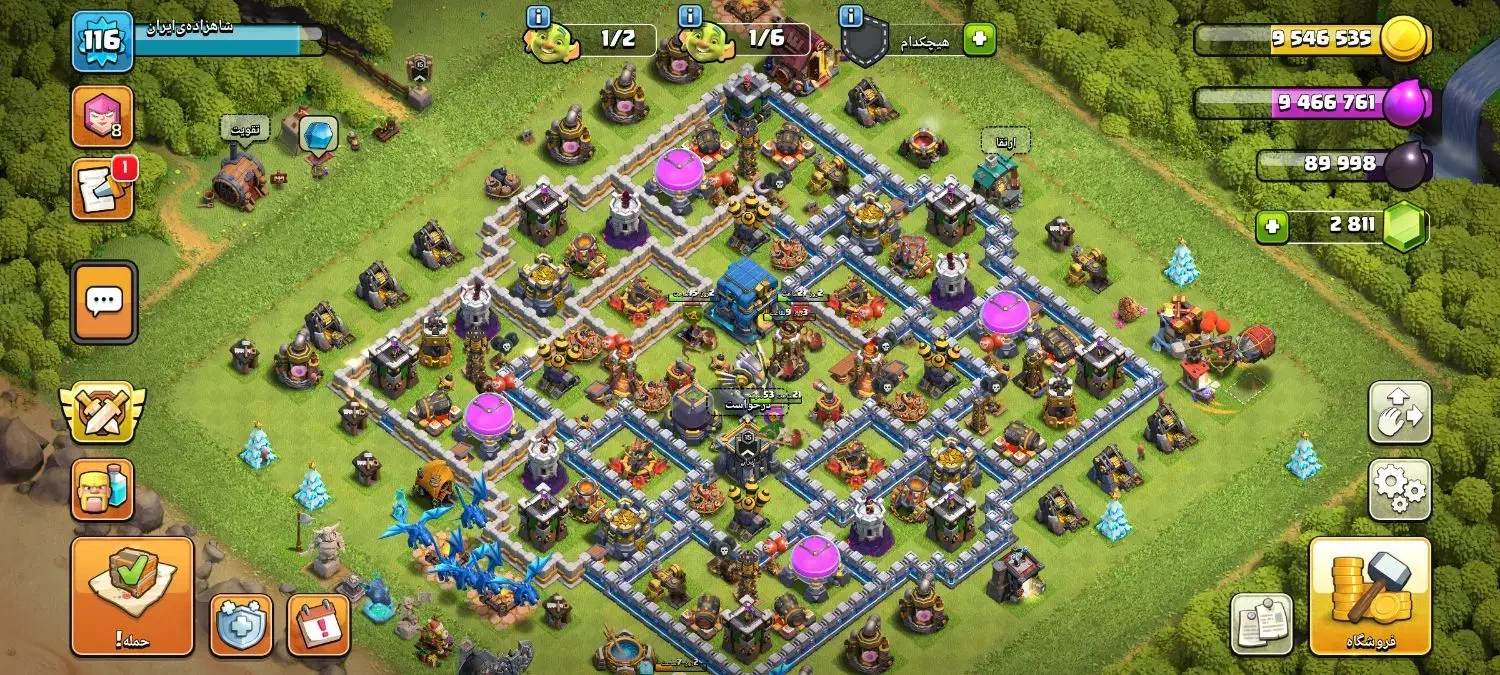 اکانت کلش|کنسول، بازی ویدئویی و آنلاین|سیاهکل, |دیوار