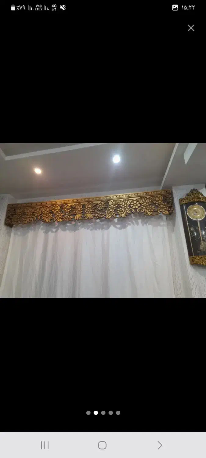 کتیبه چوبی نراد۴متر۵۰۰تومن|پرده، رانر، رومیزی|رشت, پستک|دیوار