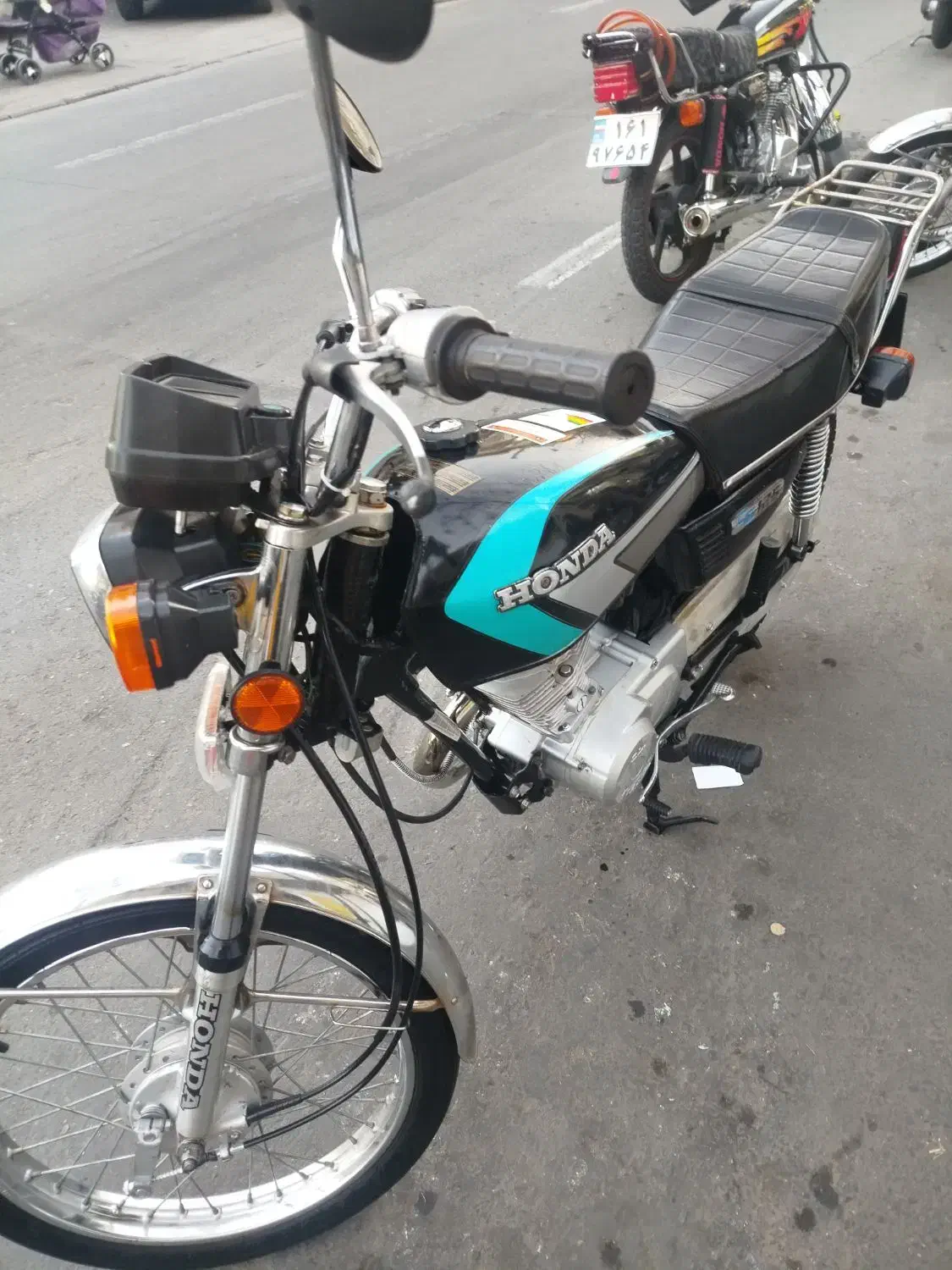 هندا پلاک قدیم85|موتورسیکلت|تهران, هلال احمر|دیوار