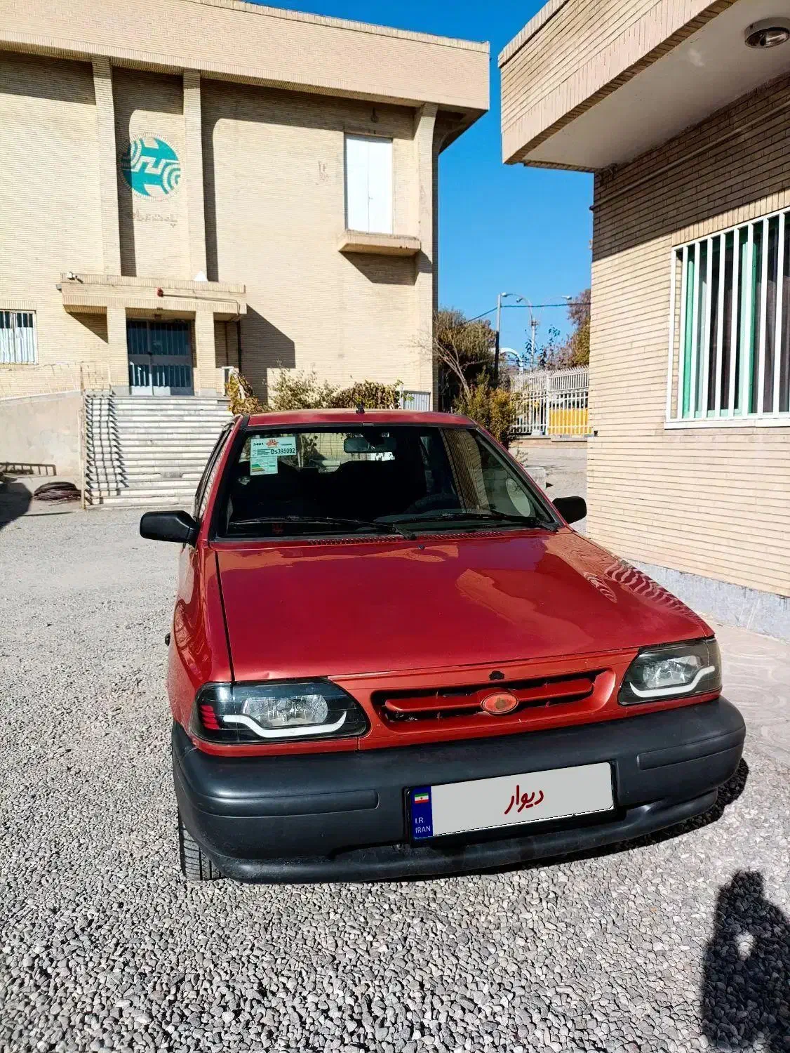 پراید۹۲ شاسی سالم|خودرو سواری و وانت|بافت, |دیوار