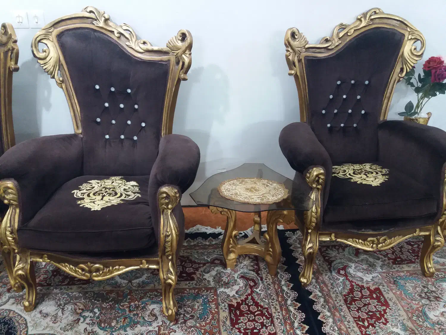 مبل استیل9نفره|مبلمان خانگی و میز عسلی|ملایر, |دیوار