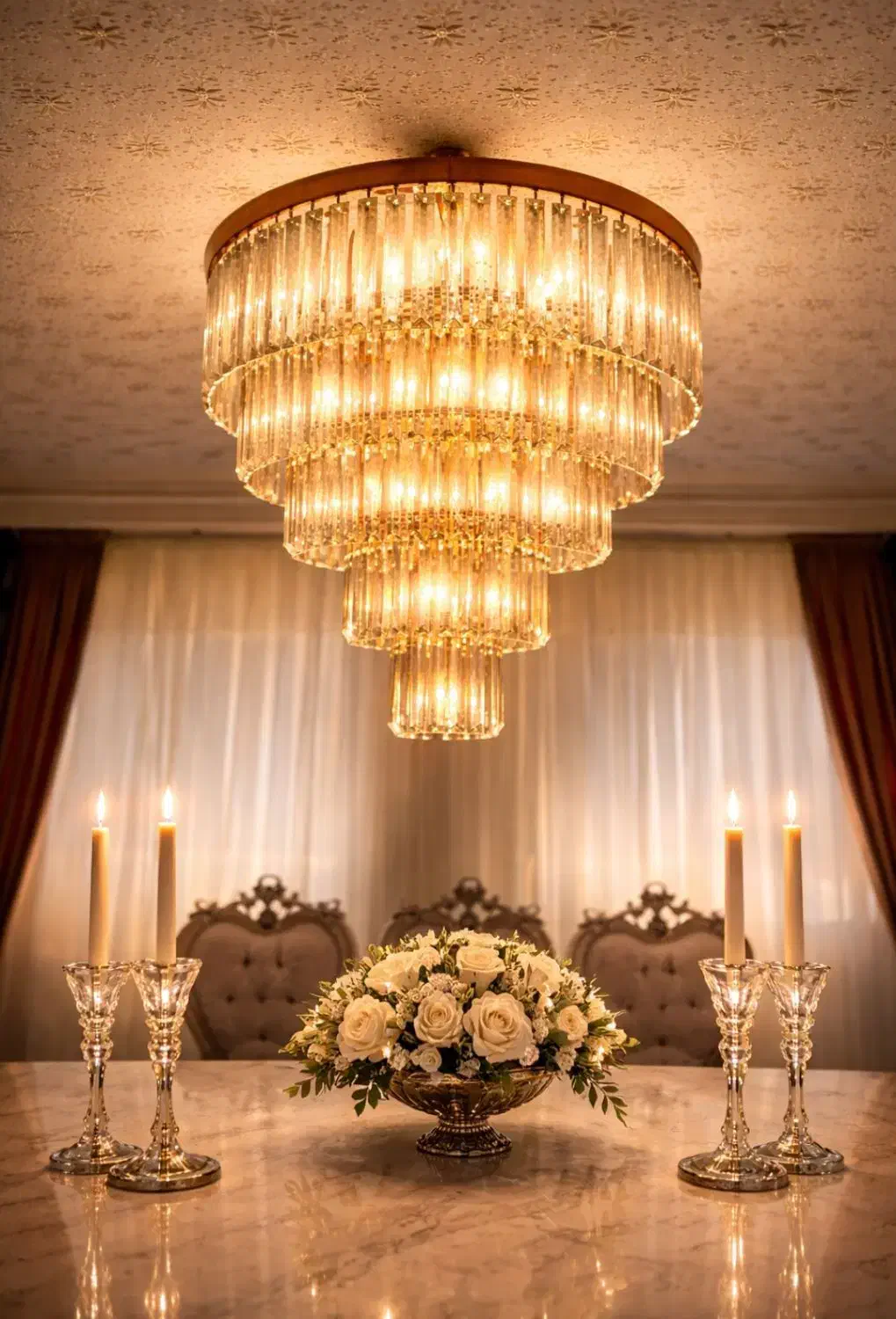 لوستر|لوستر و چراغ آویز|تبریز, |دیوار