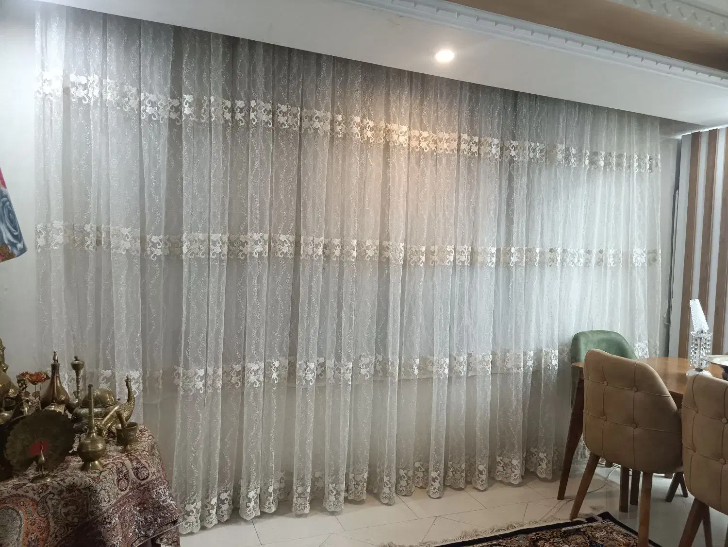 پرده چهارمتری|پرده، رانر، رومیزی|ملارد, |دیوار