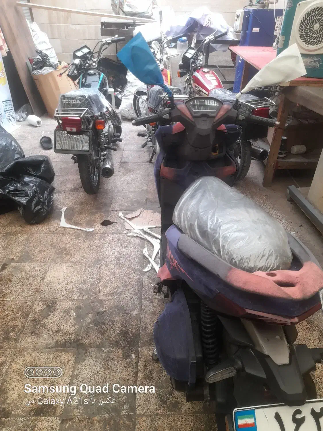 طرح کلیک ۱۴۰۰|موتورسیکلت|باقرشهر, |دیوار