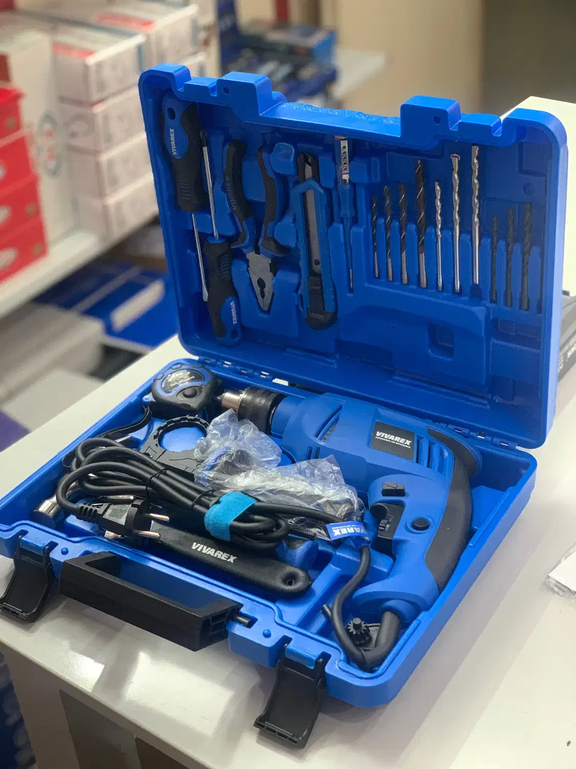 کیت دریل با لوازم ویوارکس|ابزارآلات|تهران, بهجتآباد|دیوار