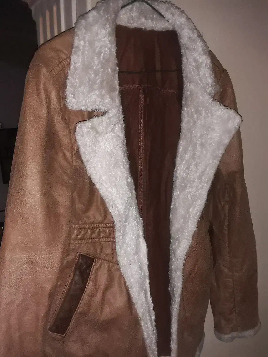 کت روسی چرم zara ترک|لباس|تهران, تهرانسر شمالی|دیوار