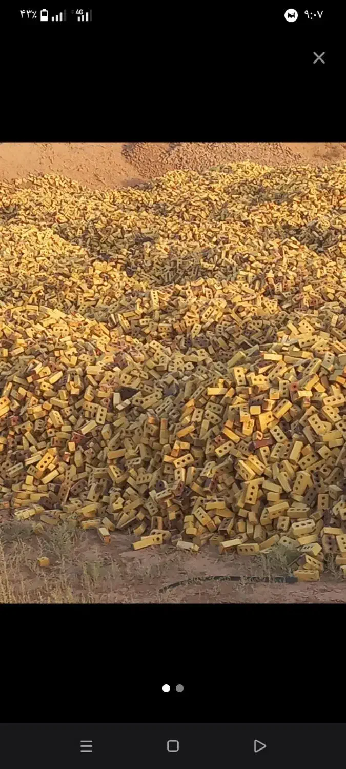 فروش آجر باکیفیت بدون دورریز|مصالح و تجهیزات ساختمان|تایباد, |دیوار