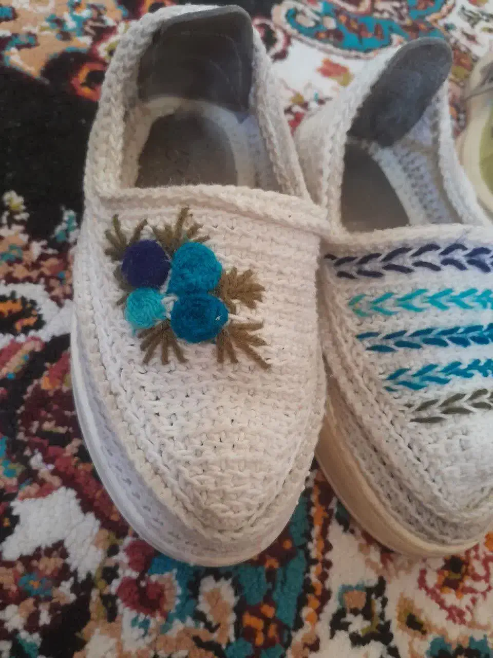 کفش گیوه دخترانه|کفش و لباس بچه|نجفآباد, پادگان عاشورا|دیوار