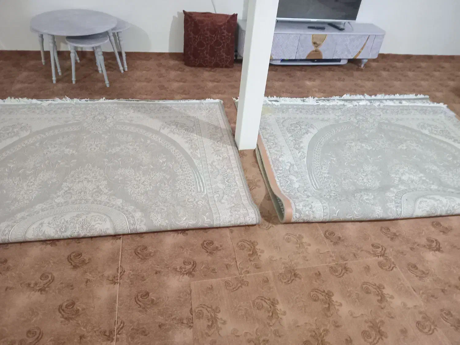 دو عدد فرش ۶ متری۷۰۰شانه|فرش|محمدشهر, جعفرآباد|دیوار