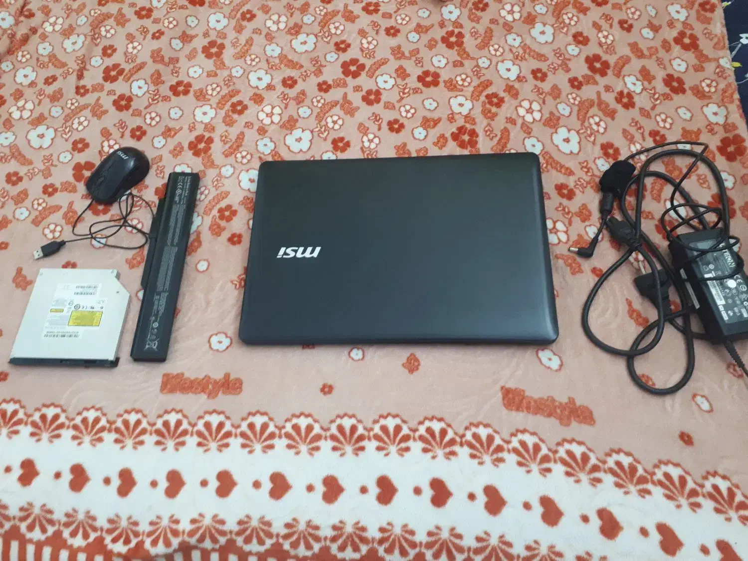 لپ تاپ msi مدل cx640|رایانه همراه|اراک, |دیوار